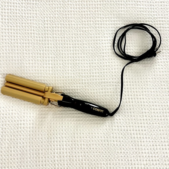 CONAIR Triple Barrel Hair Waver/Crimper - Picture 1 of 10